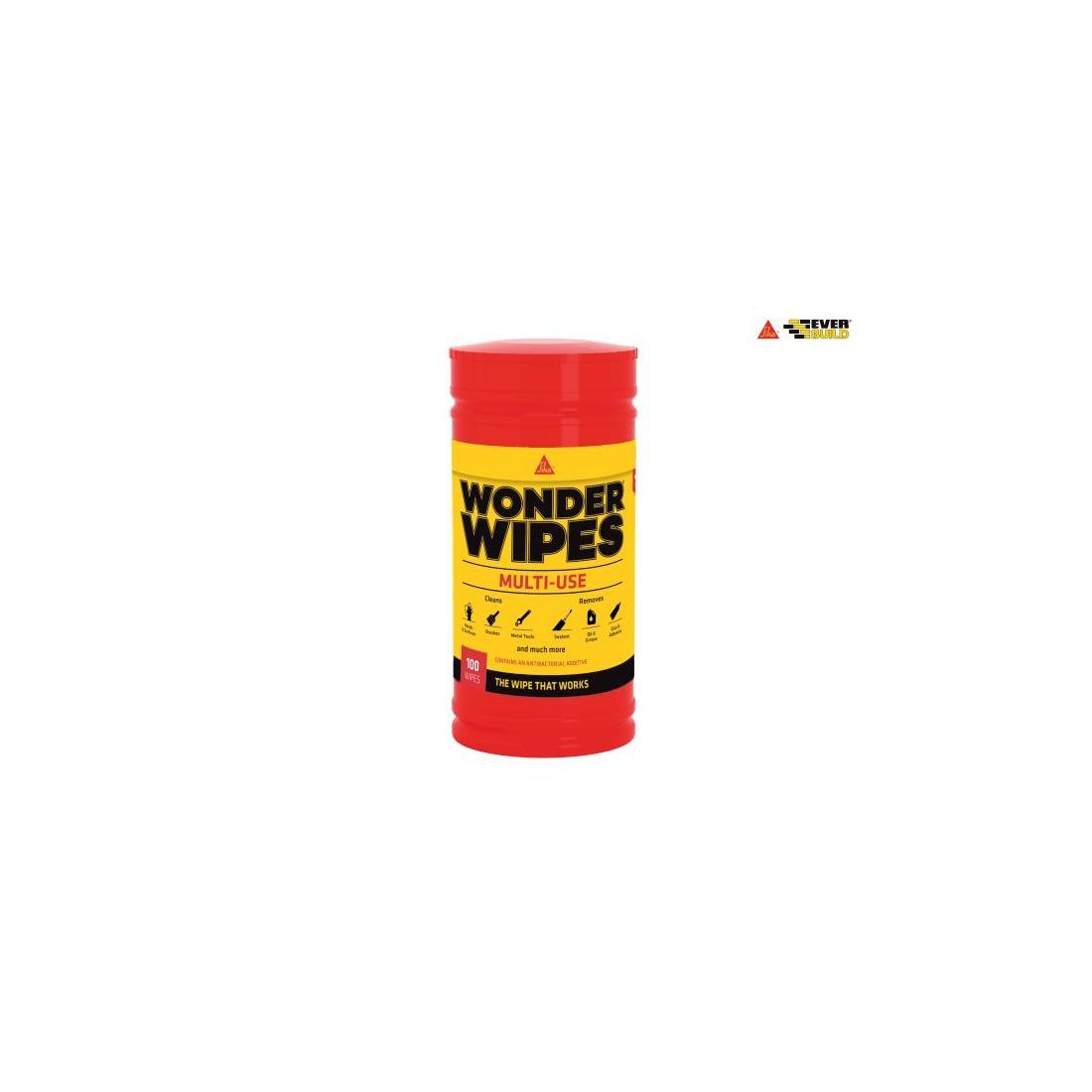Everbuild Wonder Wipes Multi-Use Tub of 100