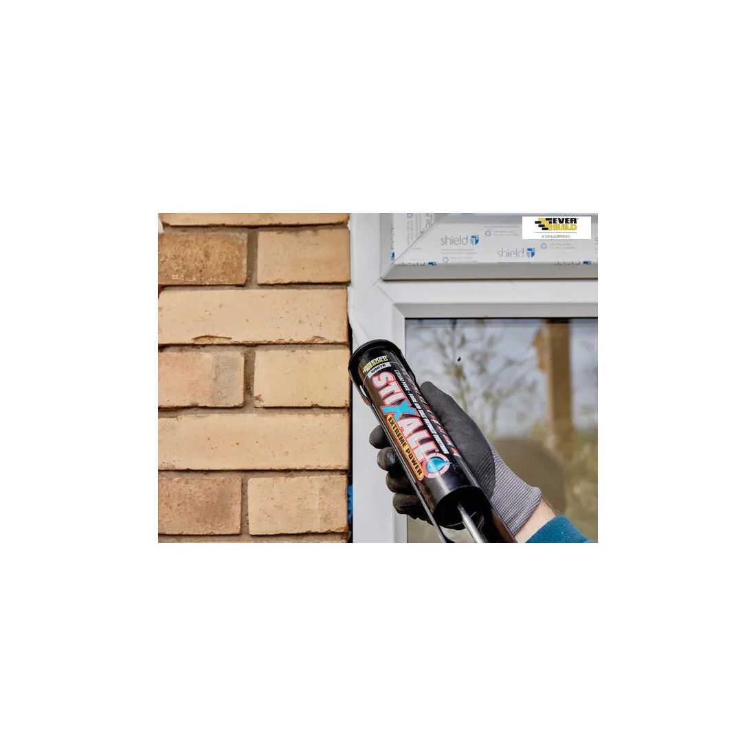 EVERBUILD STIXALL WHITE SEALANT 300ML