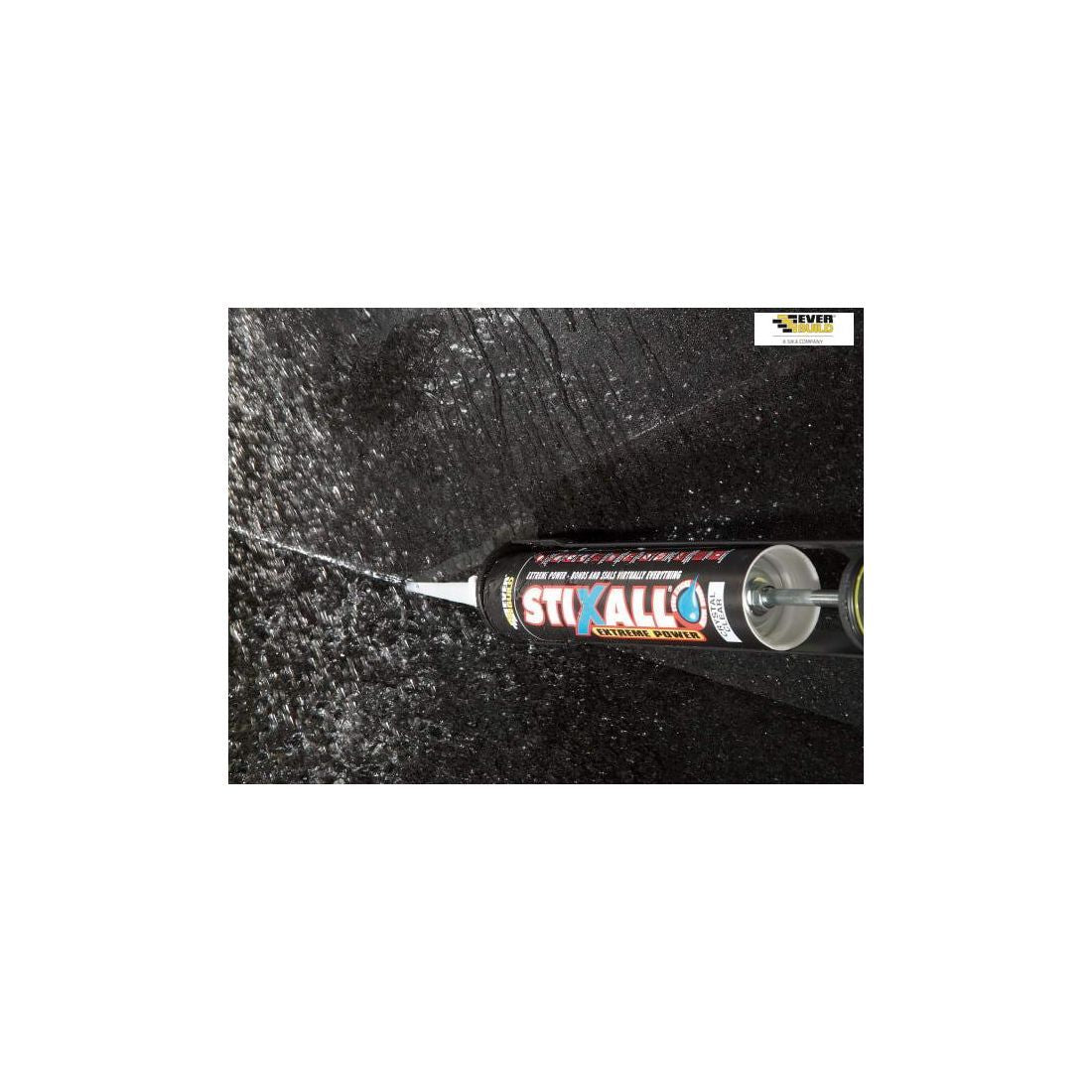EVERBUILD STIXALL CRYSTAL CLEAR SEALANT 300ML
