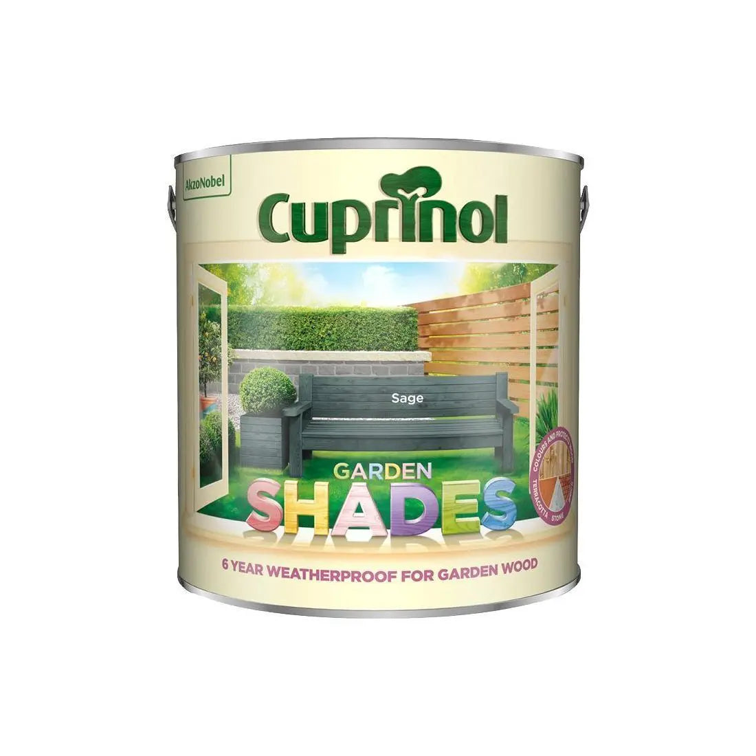 CUPRINOL GARDEN SHADES SAGE 2.5L DULUX