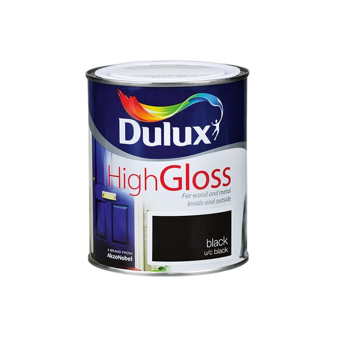 Dulux High Gloss Black 750ml