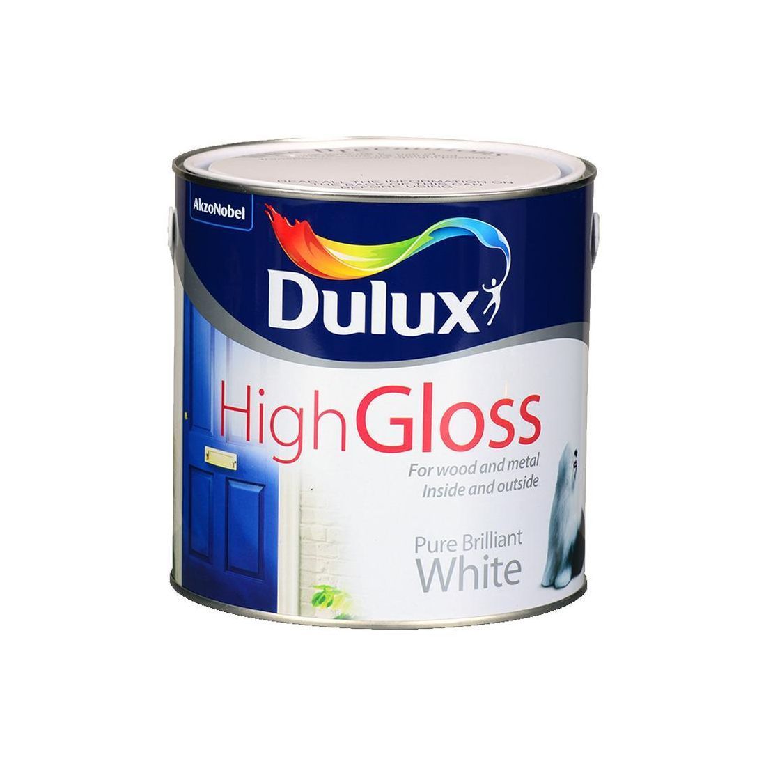 DULUX HIGH GLOSS PURE BRILLIANT WHITE 2.5L