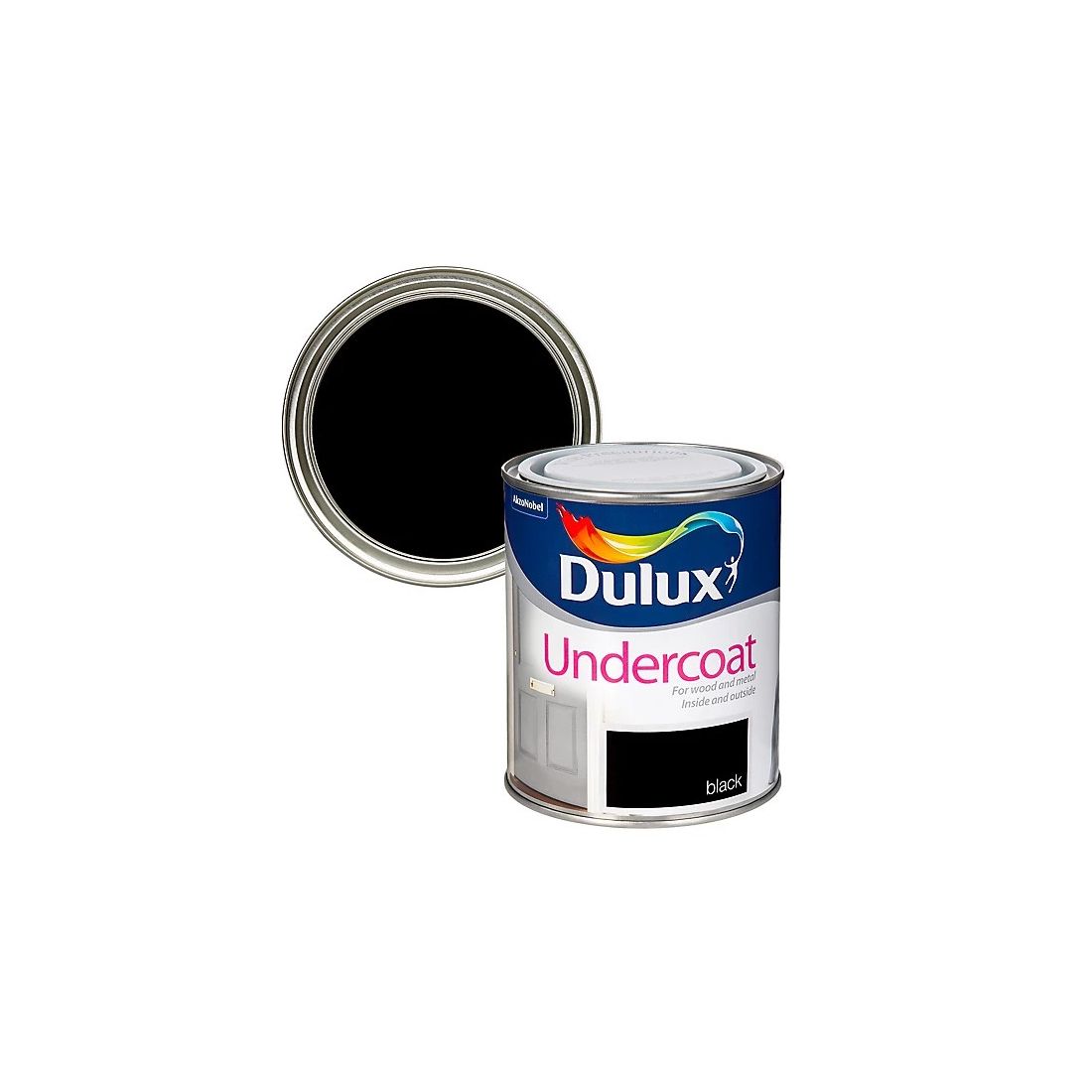 DULUX UNDERCOAT BLACK 750ML