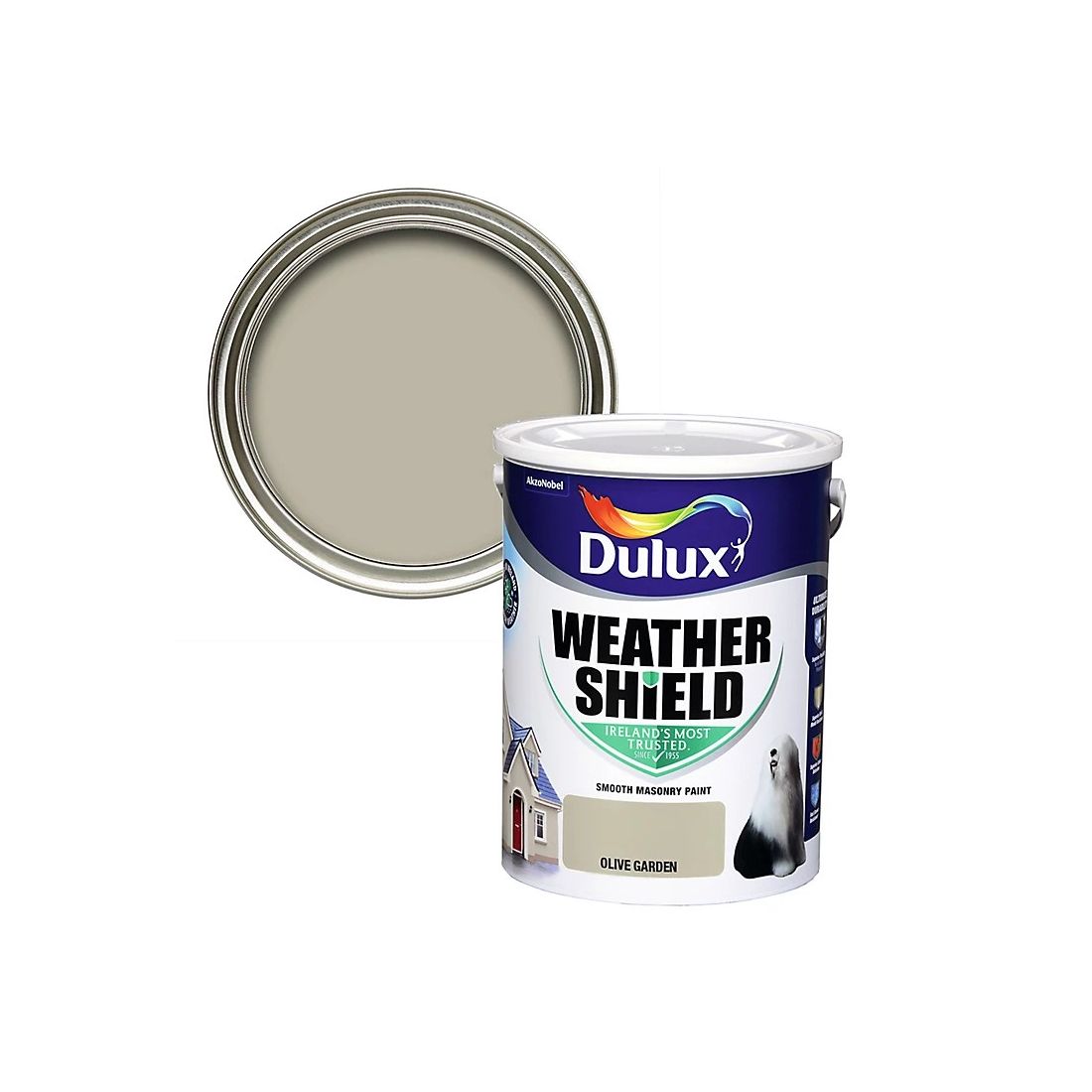 Dulux Weathershield Olive Garden 5l