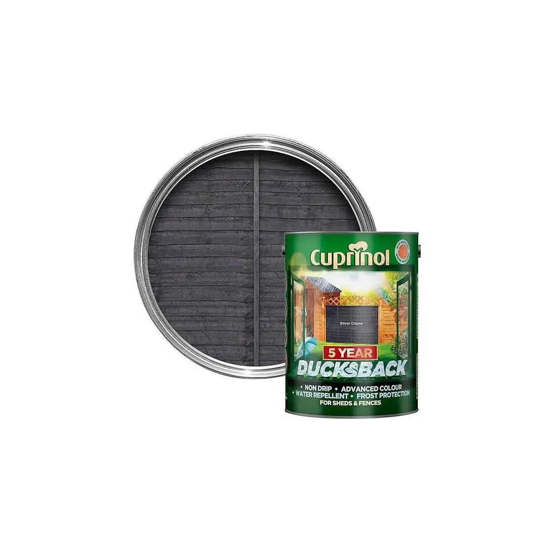 CUPRINOL DUCKSBACK SILVER COPSE 5L DULUX