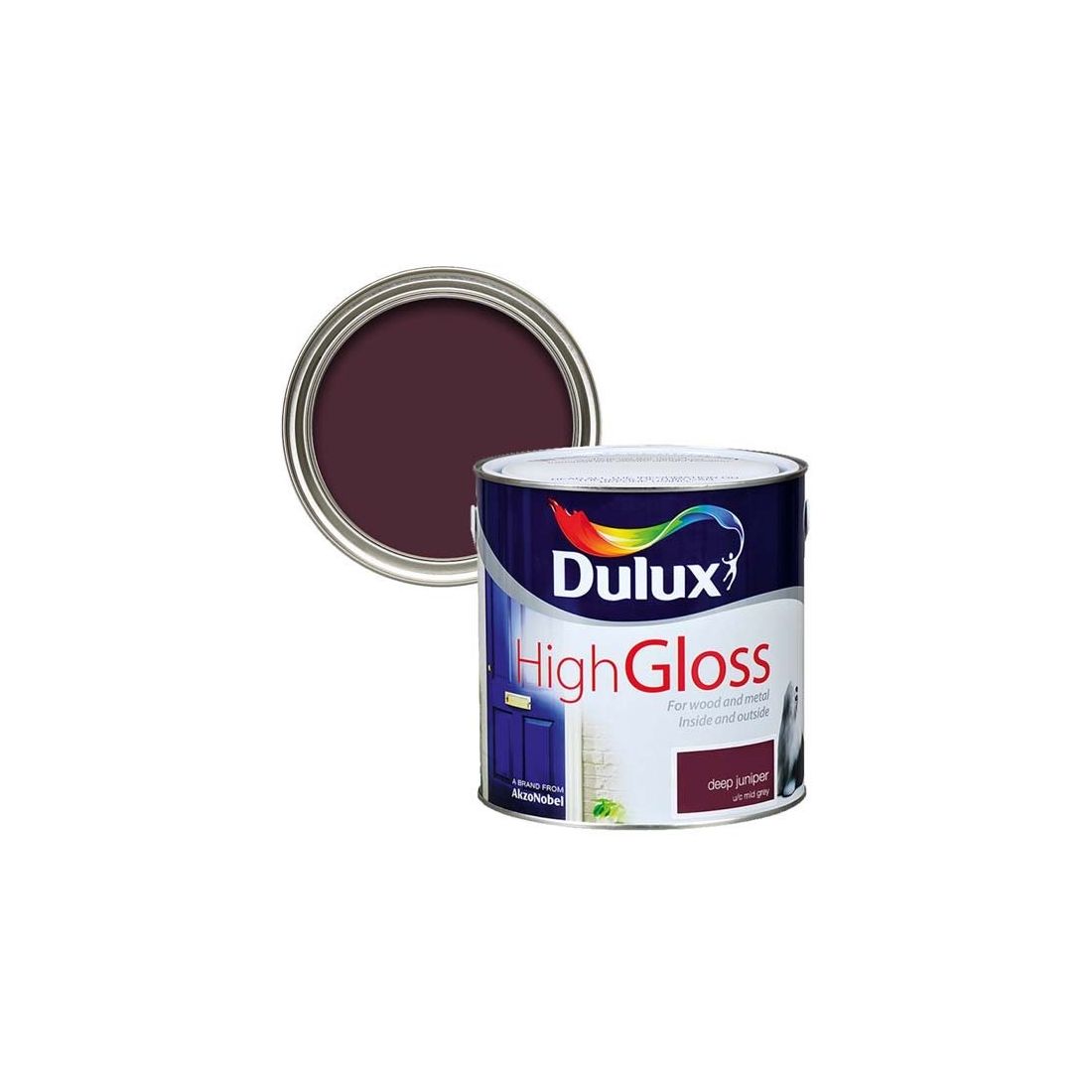 Dulux High Gloss Deep Juniper 750ml