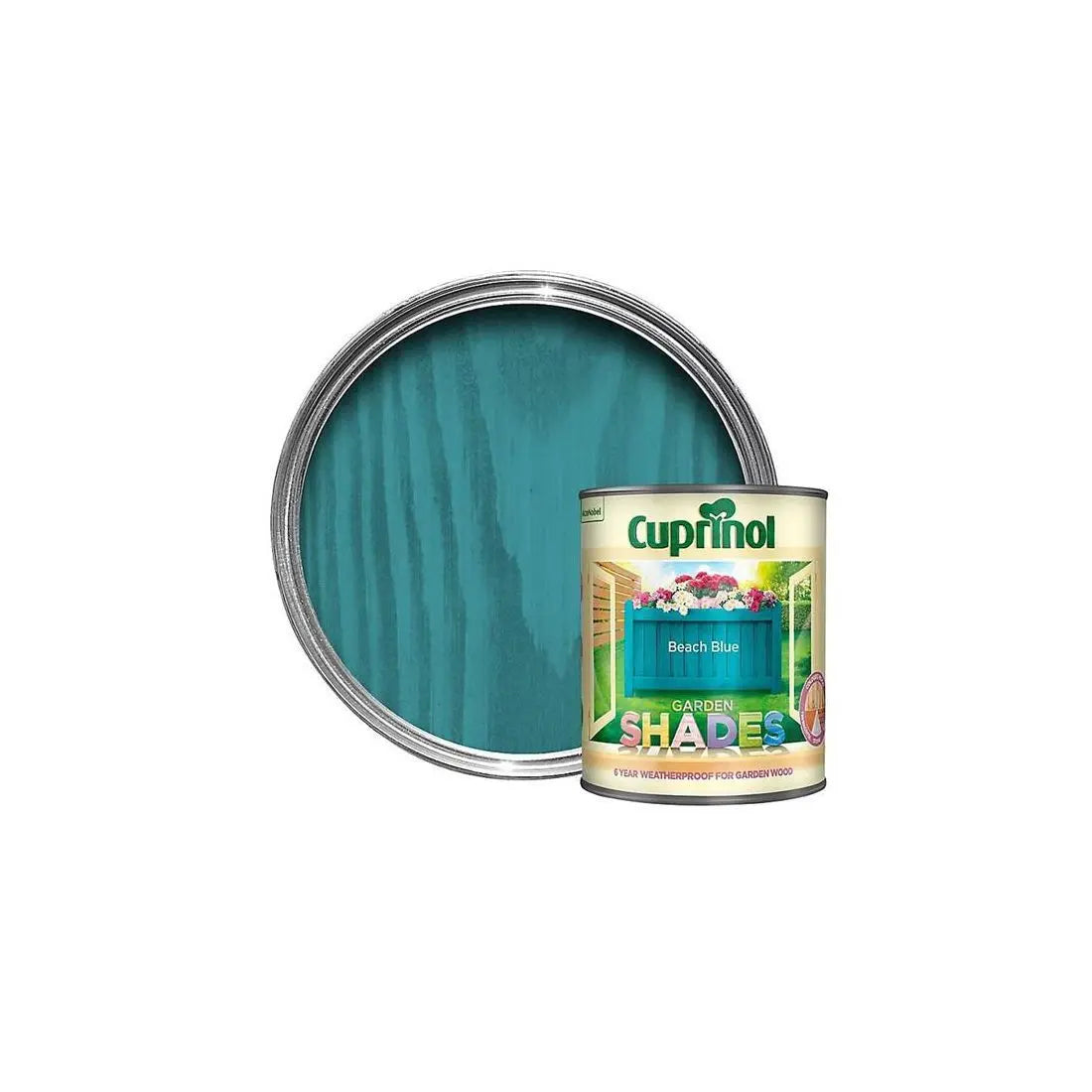 CUPRINOL GARDEN SHADES BEACH BLUE 1L DULUX