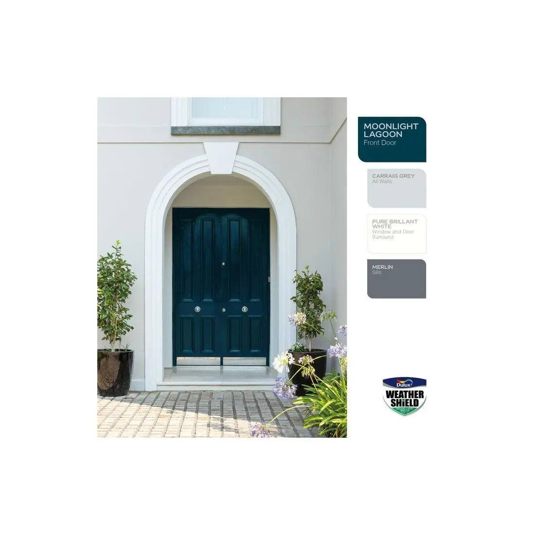 DULUX WEATHERSHIELD CARRAIG GREY 250ML DULUX