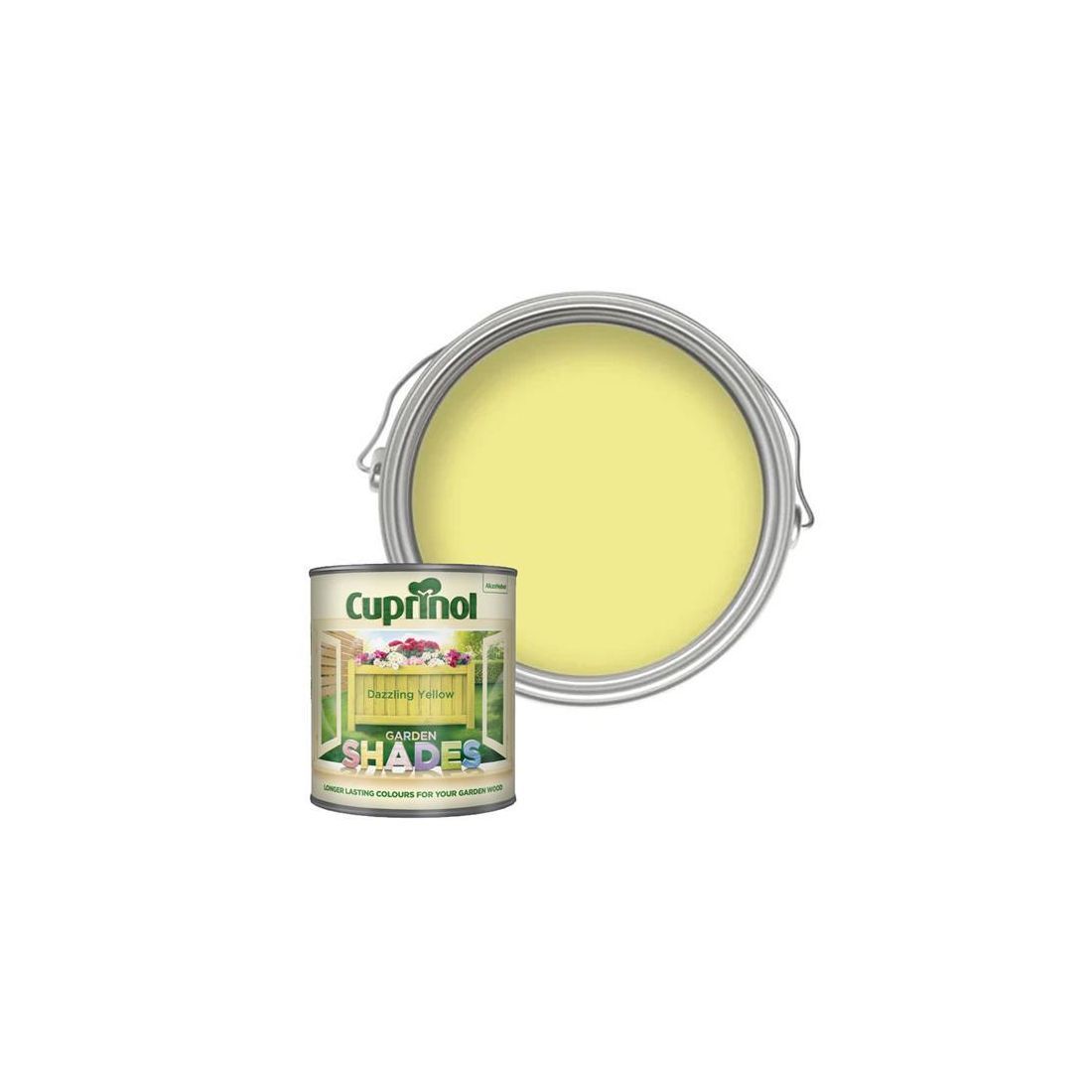 CUPRINOL GARDEN SHADES DAZZLING YELLOW 1L