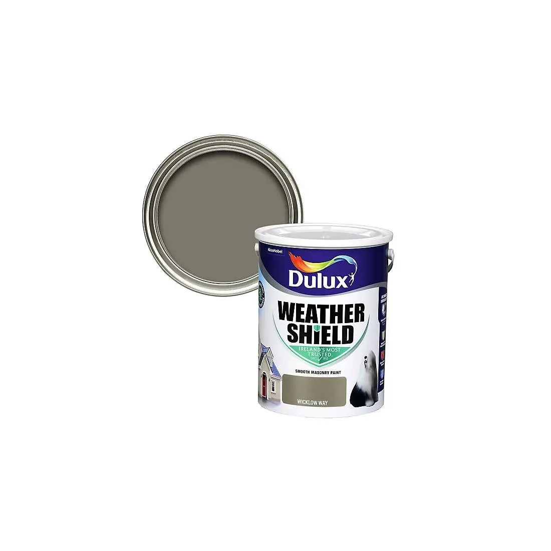 DULUX WEATHERSHIELD WICKLOW WAY 5L DULUX