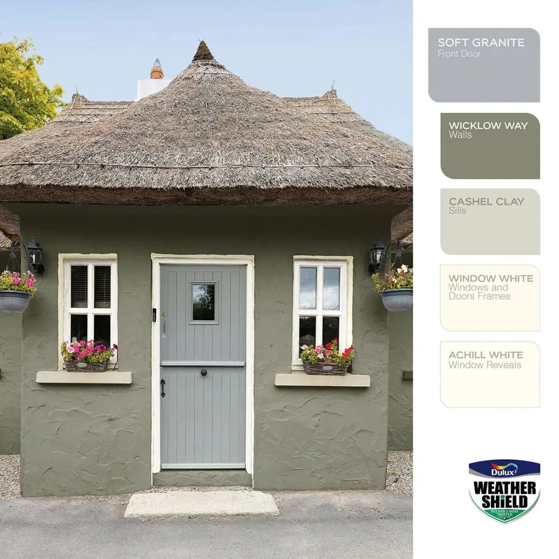DULUX WEATHERSHIELD WICKLOW WAY 5L DULUX