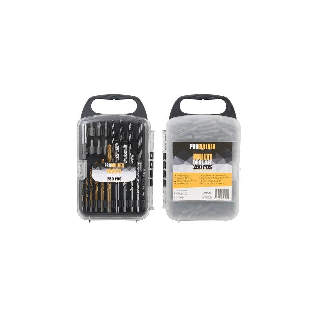 PROBUILDER MULTI DRILL SET 250 PIECES