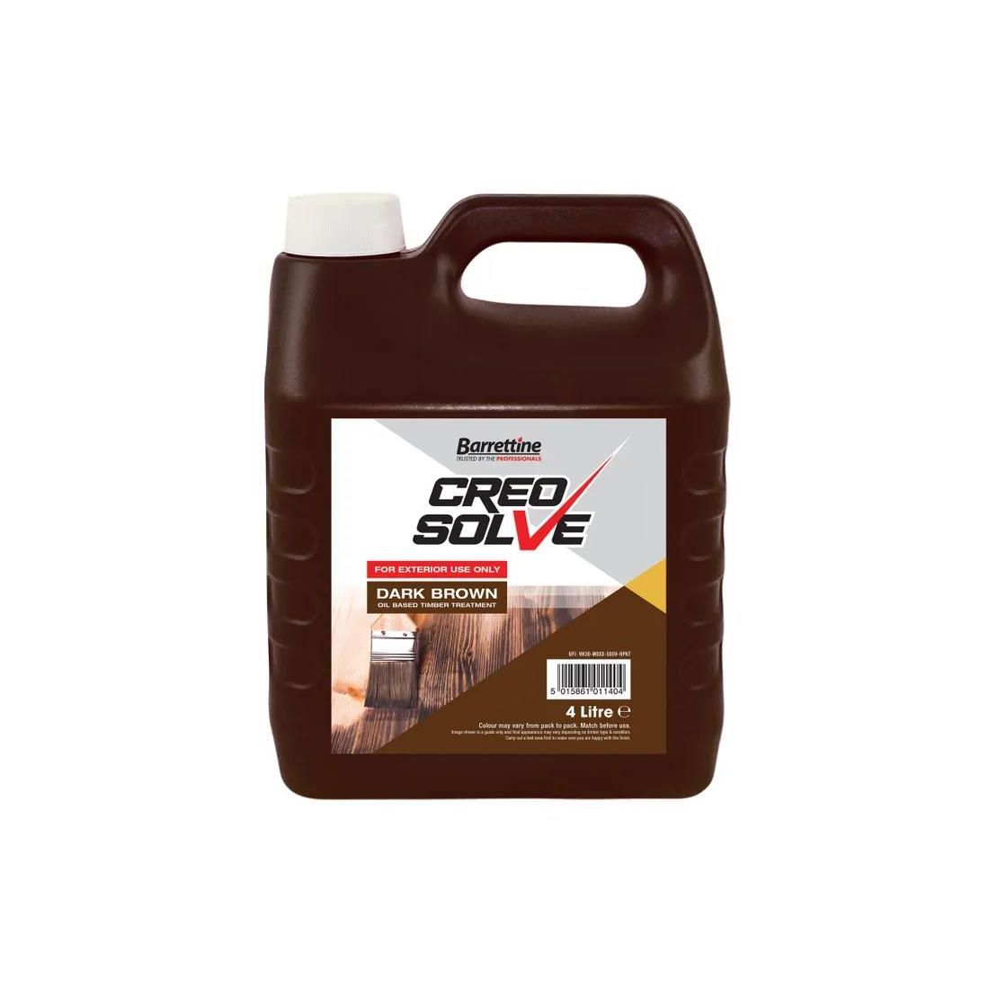 Barrettine Creosolve Dark Brown 4L