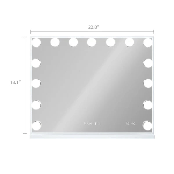 HOLLYWOOD MARY 15 BULB VANITY MIRROR