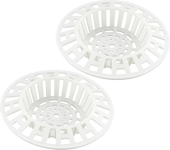 PLASTIC SINK STRAINERS PACK 2