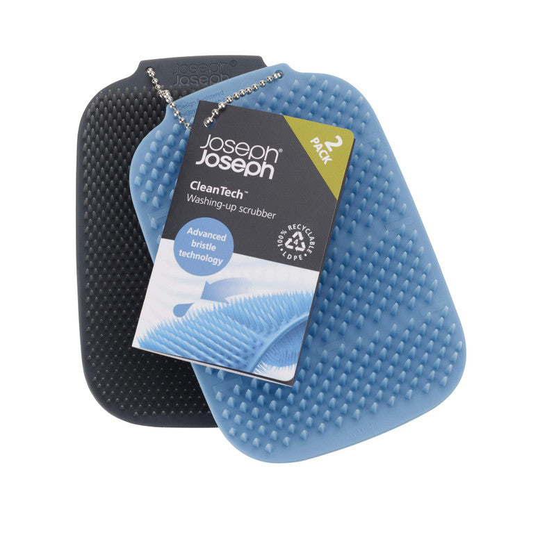 JJ CLEAN TECH WASHING UP SCRUBBER 2 PK