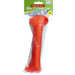 30MTR ORANGE CLOTHES LINE