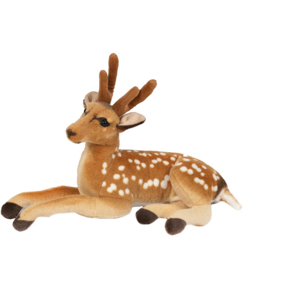 PLUSH LYING DOWN DEER 50CM
