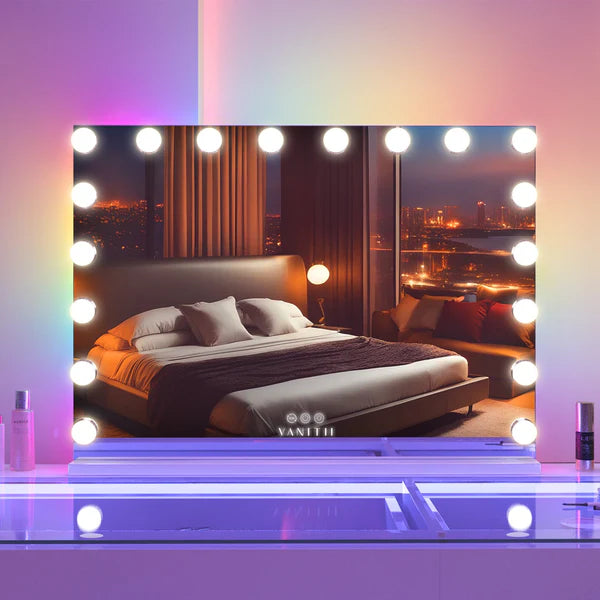 VANITII 18 DIMMABLE LED HOLLYWOOD VANITY MIRROR