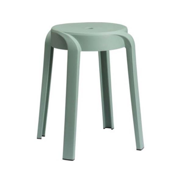 GREEN STACKABLE STOOL PVC