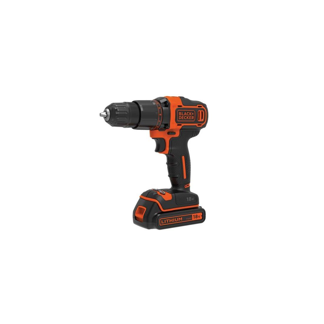 Black & Decker 2 Gear Combi Drill 18v 1 x 1.5Ah Li-ion