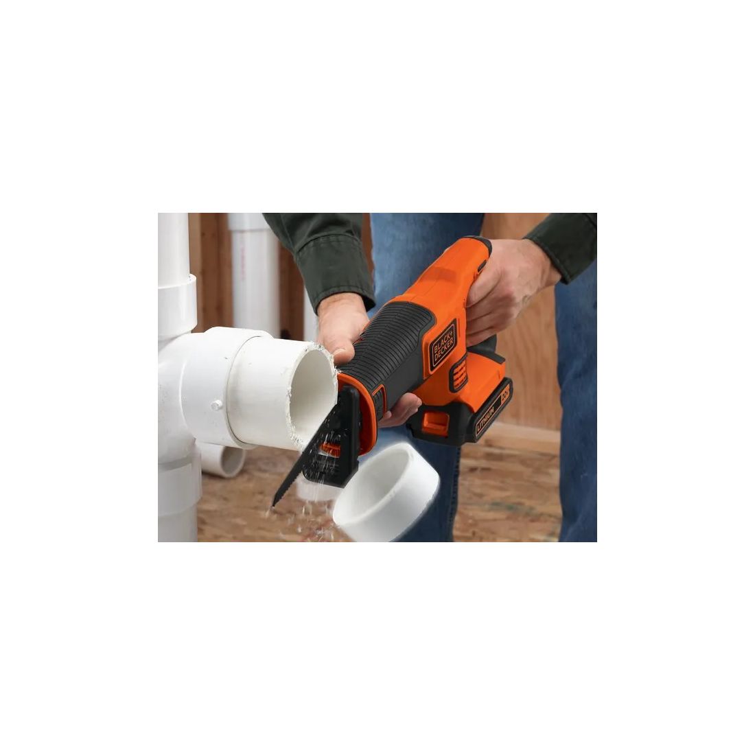 BLACK & DECKER RECIPROCATING SAW 18V 1 x 1.5AH LI-ION