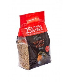 TOM CHAMBERS ROCKIN ROBIN FEAST 1.5KG+25% EXTRA FREE