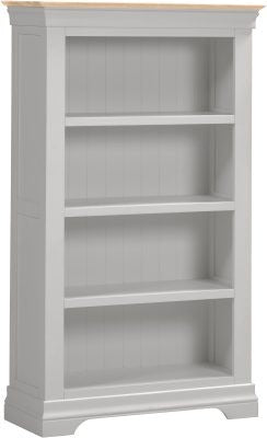 BORDEAUX BOOKCASE PEBBLE GREY OAK