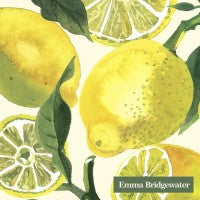 PAPER NAPKINS LEMONS