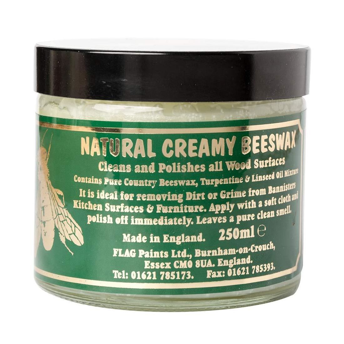 Creamy Beeswax Natural 250ml