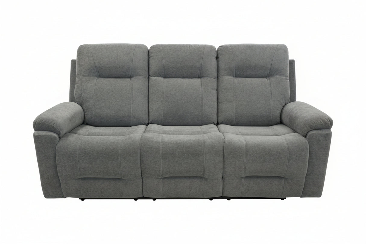 Motion Sofa Light Grey 3 Seater