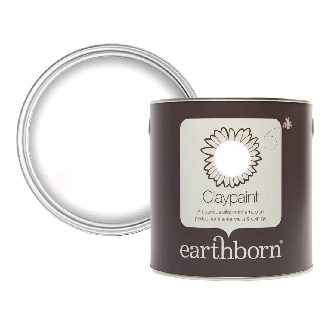 EARTHBORN CLAY PAINT WHITE CLAY 5L STONEWARES
