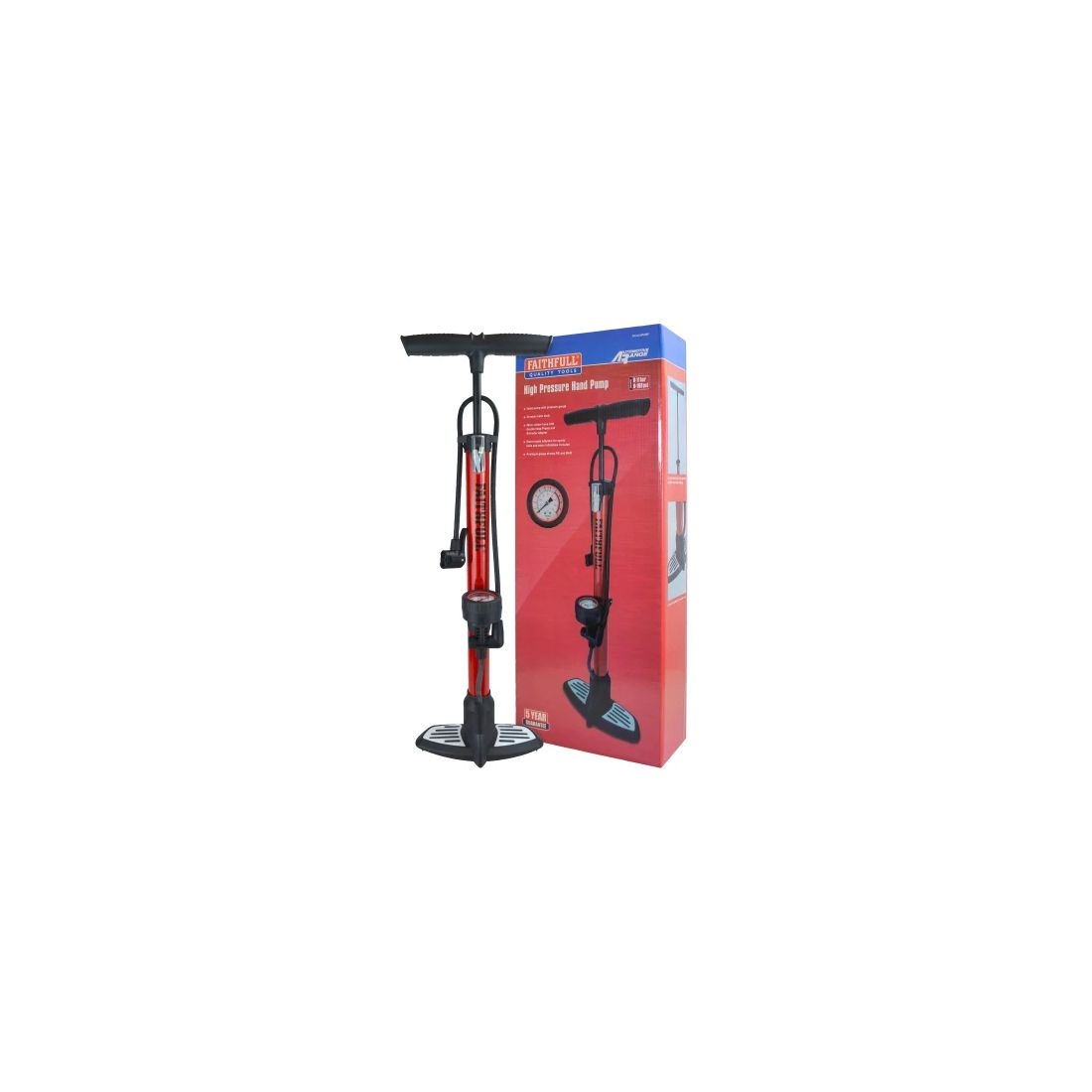 Faithfull High-Pressure Hand Pump