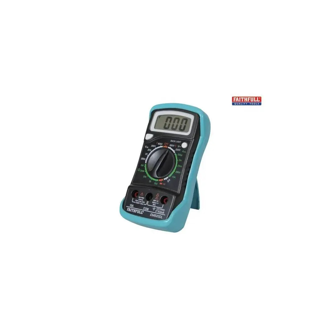 FAITHFULL MULTIMETER LCD DISPLAY TOOLBANK