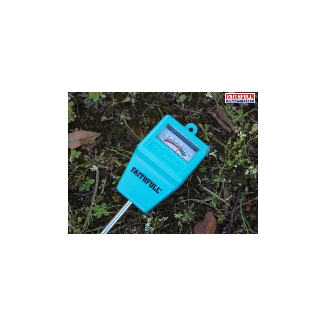 Faithfull pH Meter 200mm Long Probe