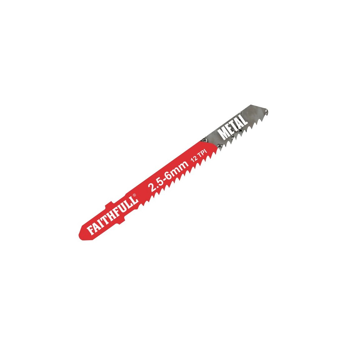 Faithfull Metal Cutting Jigsaw Blades Pack of 5 T118B