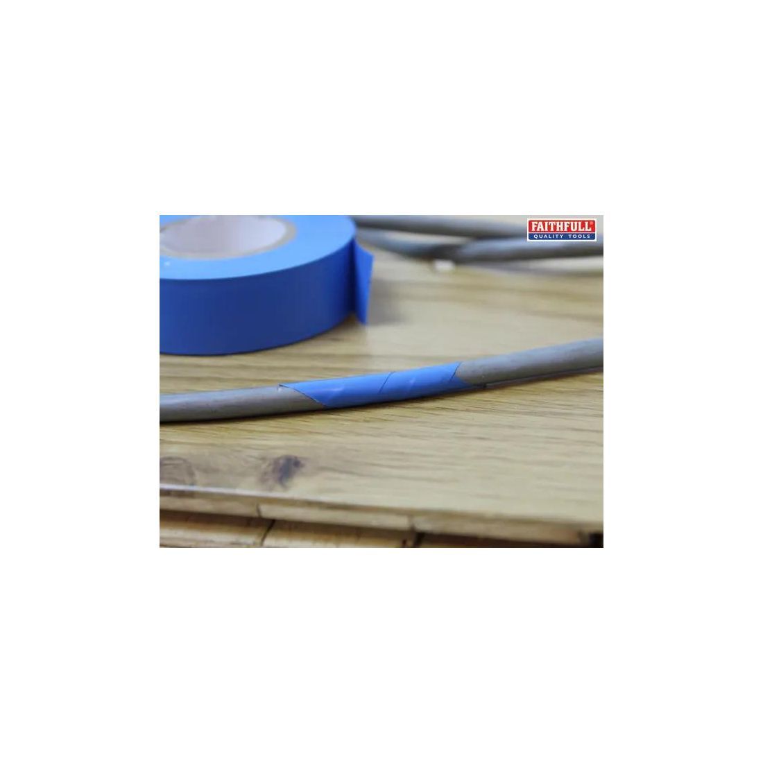 Faithfull PVC Electrical Tape Blue