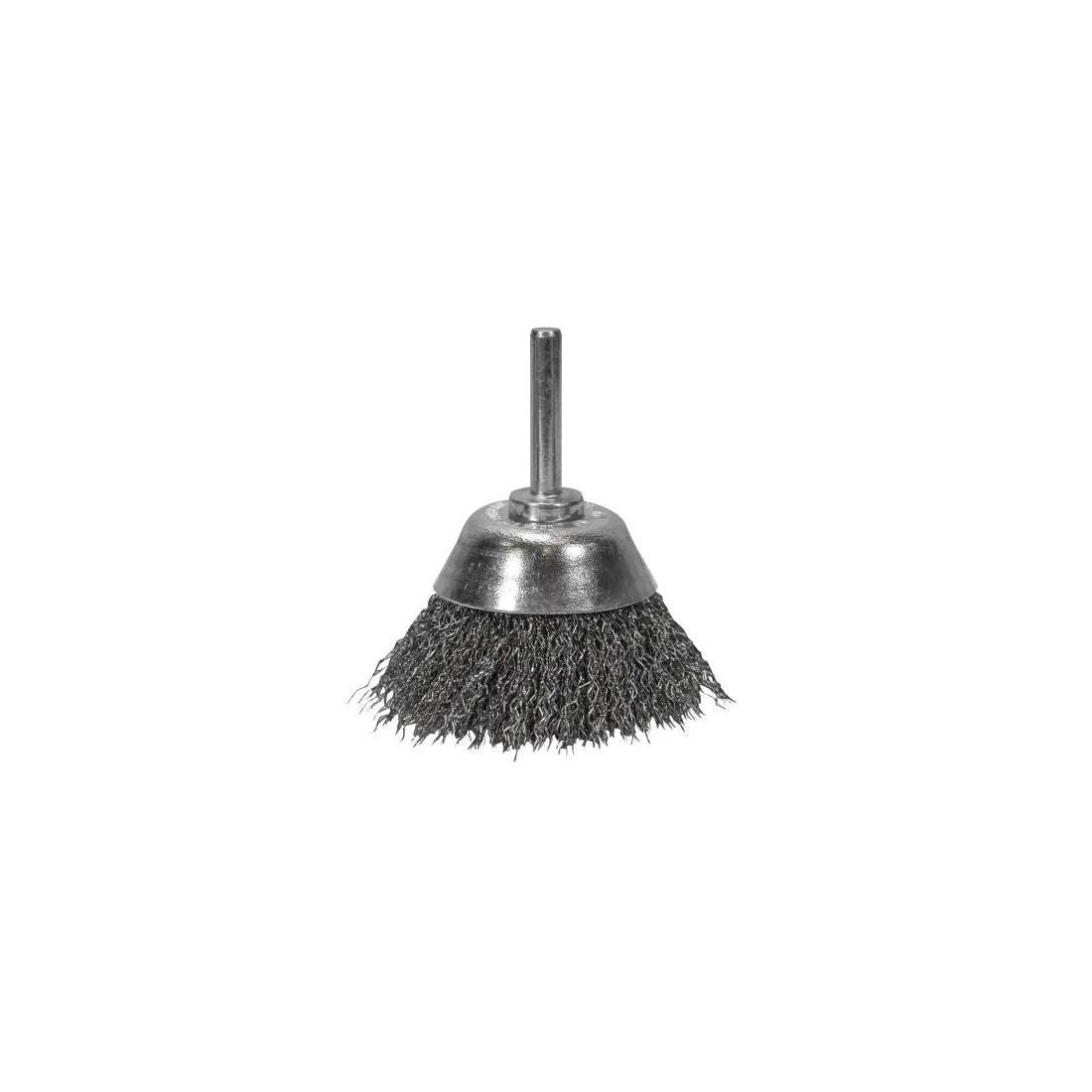 Faithfull Wire Cup Brush 75mm x 6mm Shank 0.30mm Wire