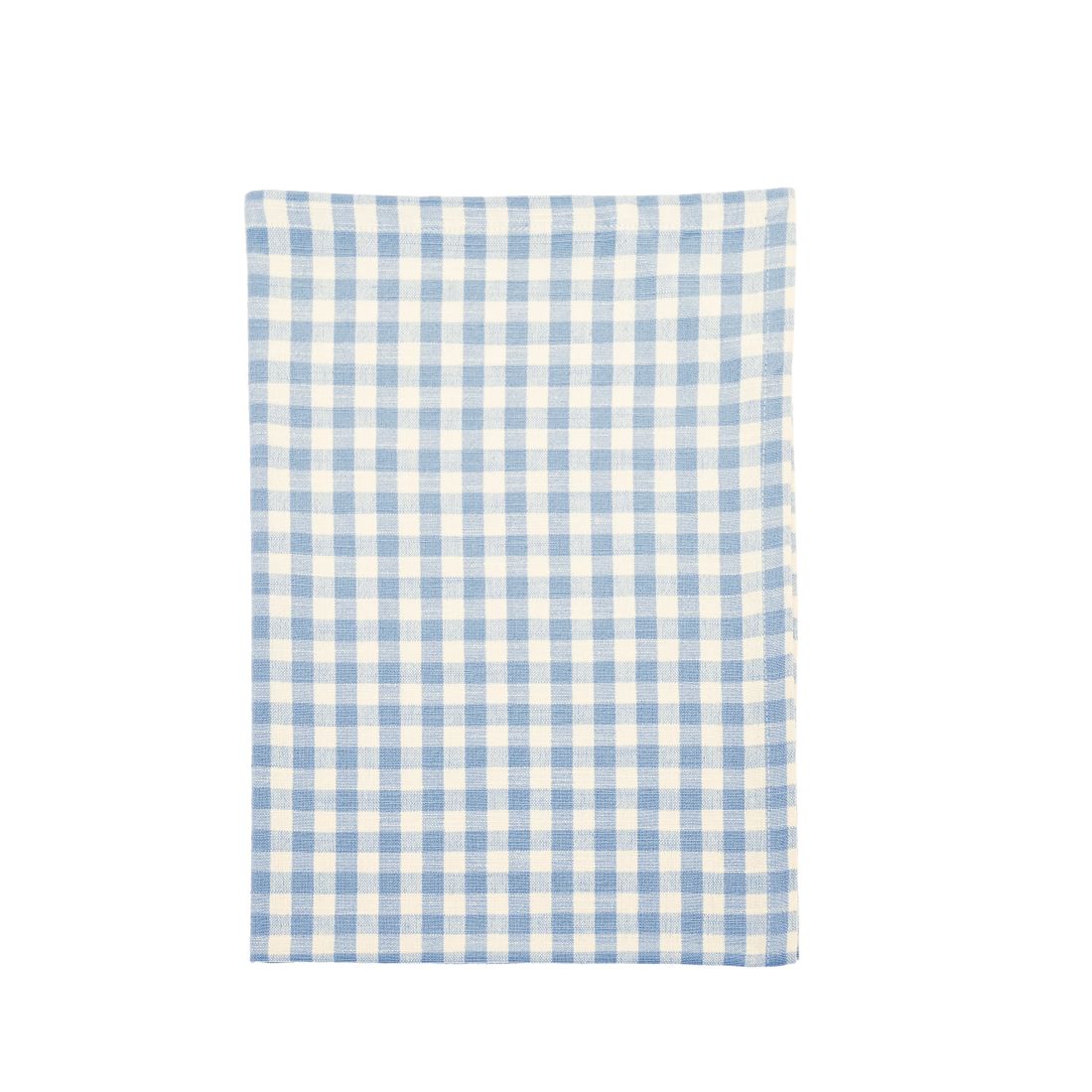 TABLECLOTH BLUE GINGHAM 130 X 230CM