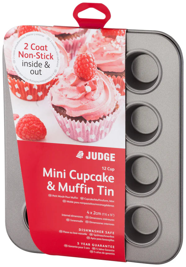 JUDGE 12 CUP MINI MUFFIN TINS