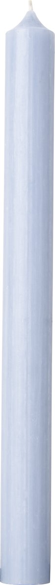candle cylinder powder blue 2.2 x 25cm