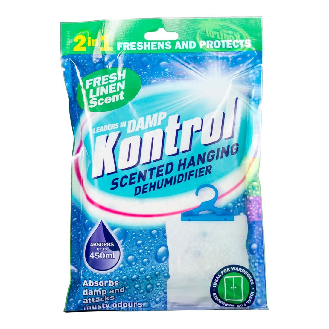 Kontrol Hanging Dehumidifier Fresh Linen 210g