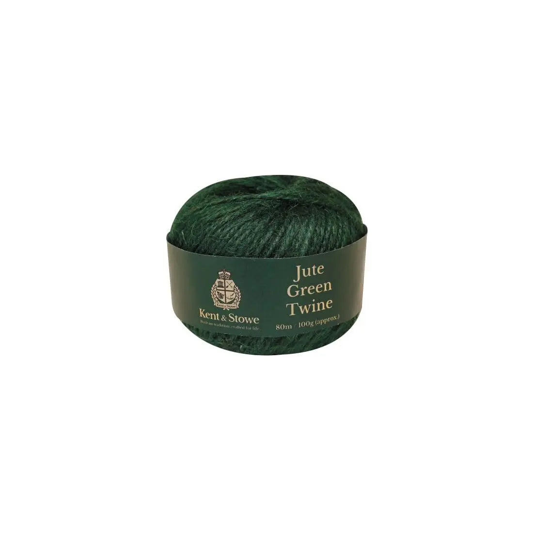 KENT & STOWE JUTE TWINE GREEN 80M TOOLBANK