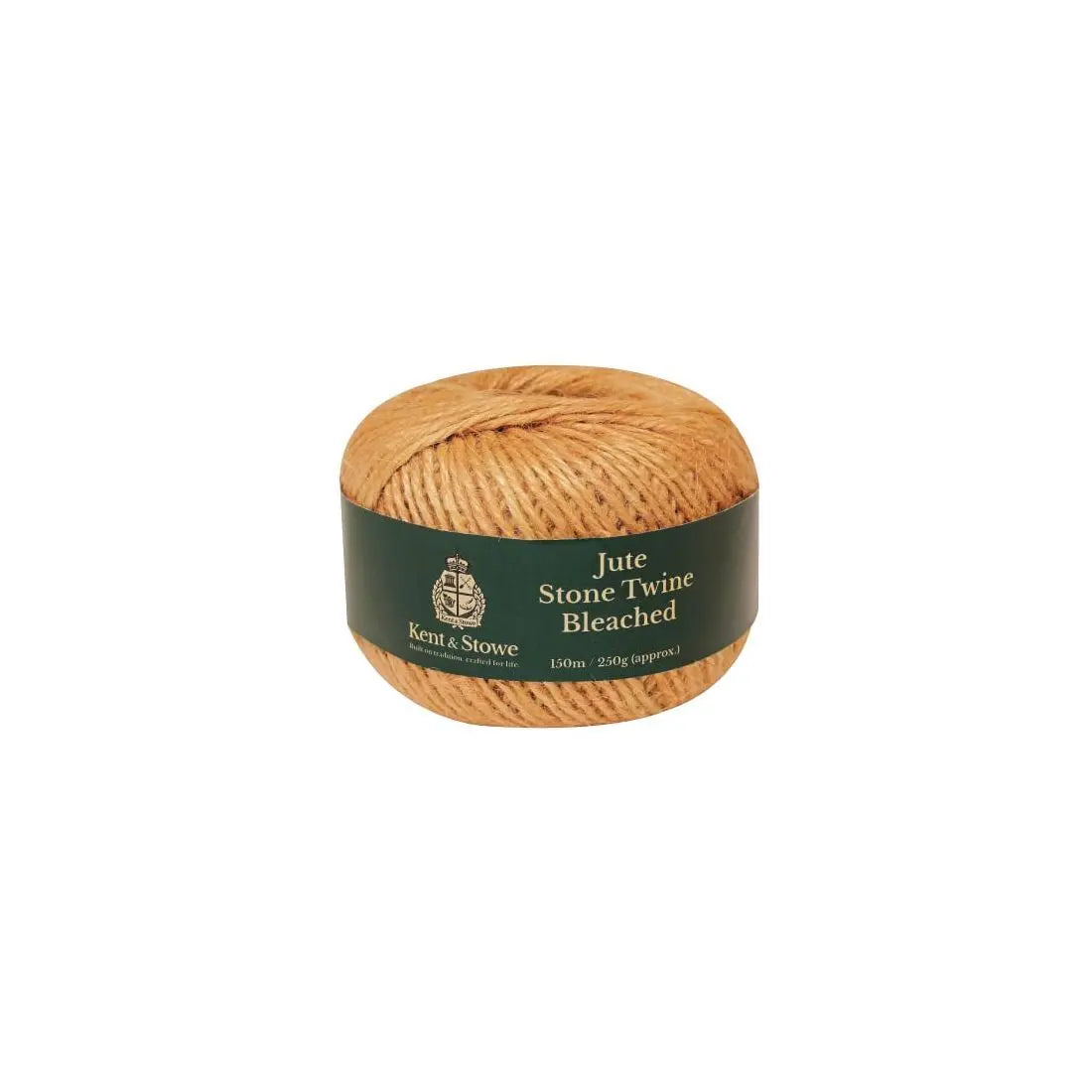 KENT & STOWE JUTE TWINE BLEACHED STONE 150M TOOLBANK