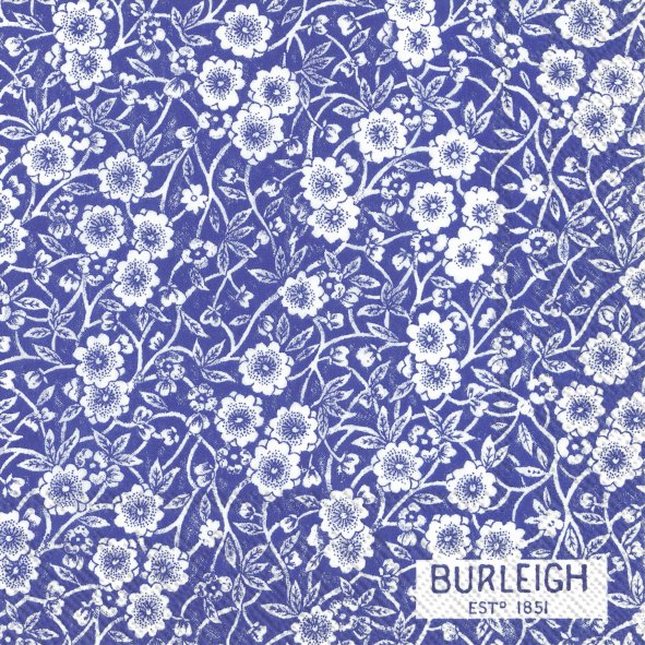 napkins lunch calico blue