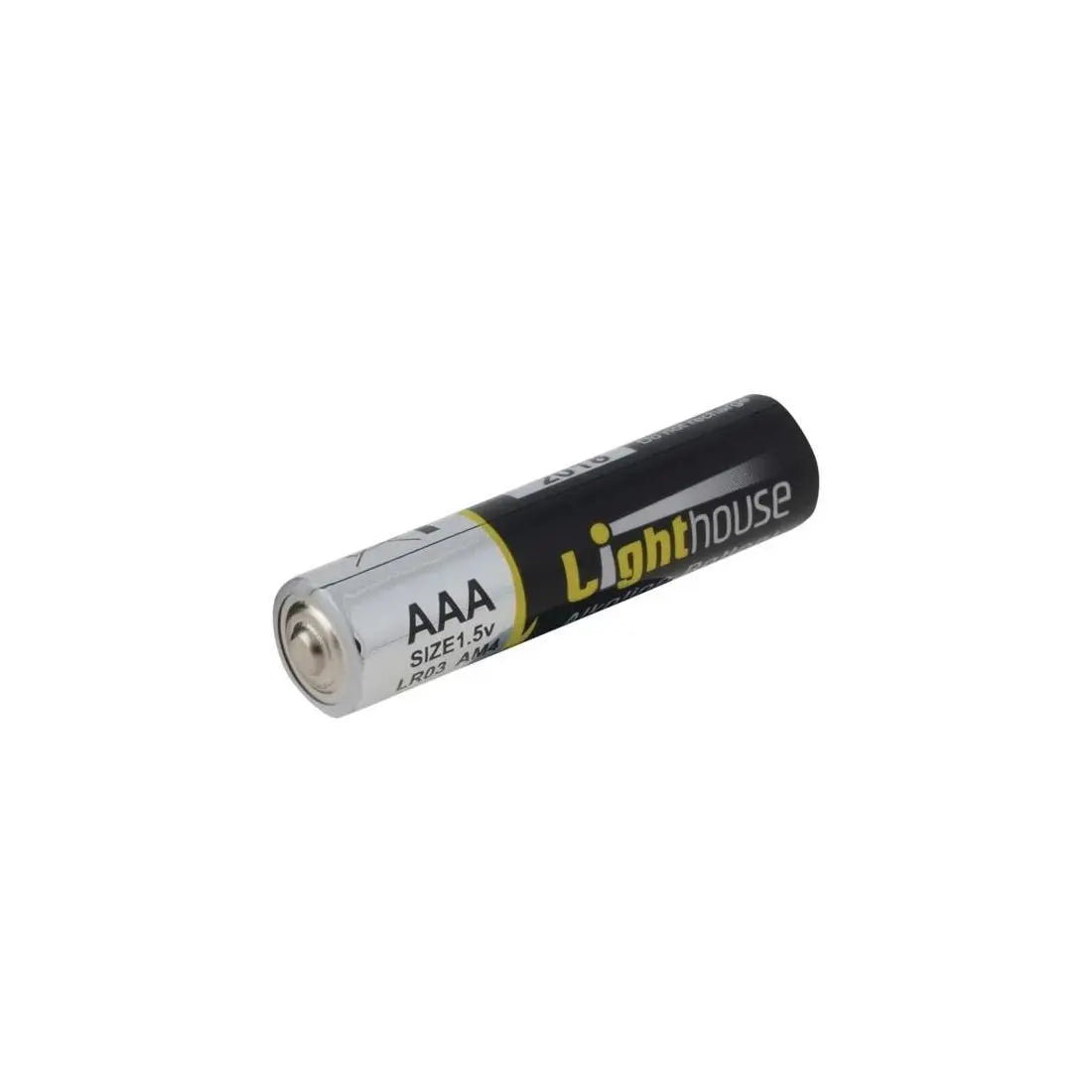 LIGHTHOUSE ALKALINE AAA BATTERIES 4 PACK TOOLBANK