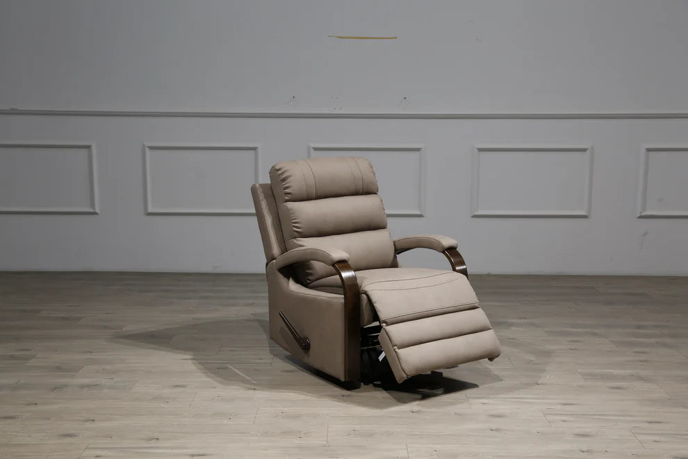 Tansey Single Beige Recliner