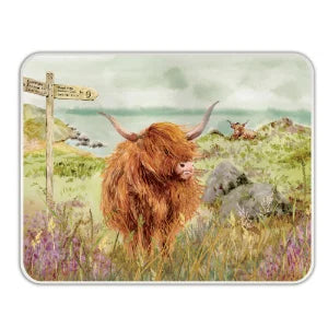 HIGHLAND COW LARGE WORKTOP