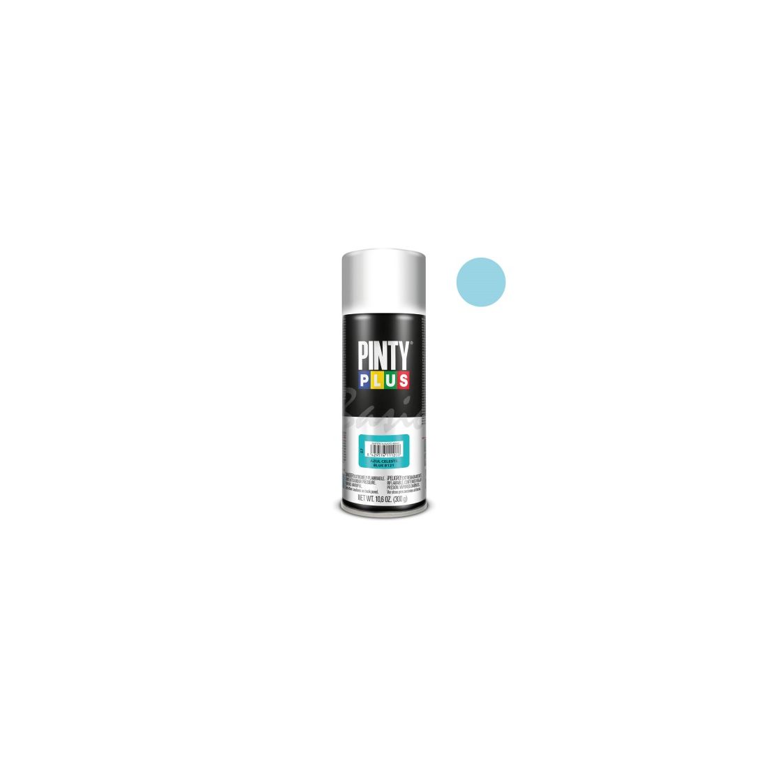 PINTY PLUS BASIC SPRAY PAINT SKY BLUE GLOSS 400ML