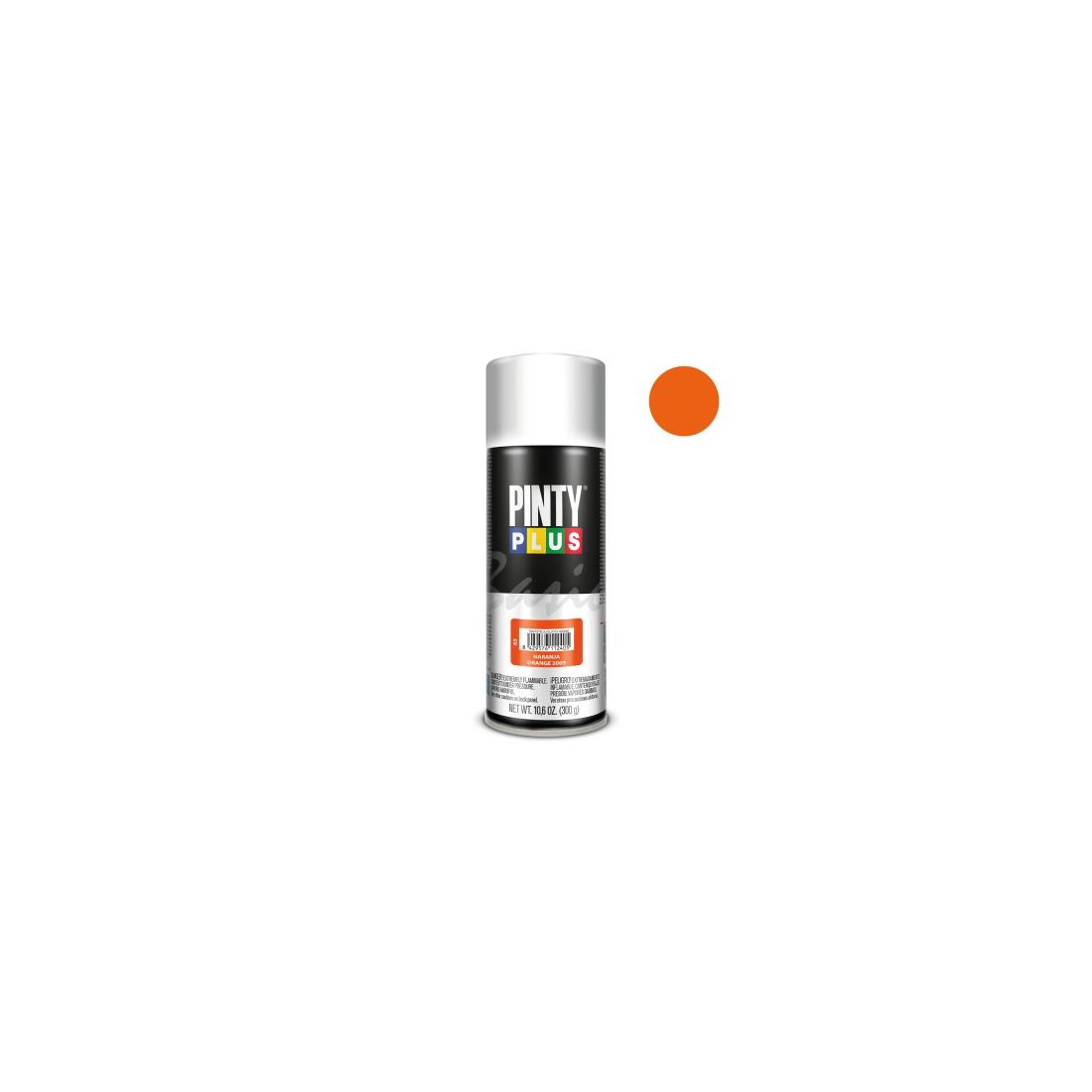 PINTY PLUS BASIC SPRAY PAINT TRAFFIC ORANGE GLOSS 400ML